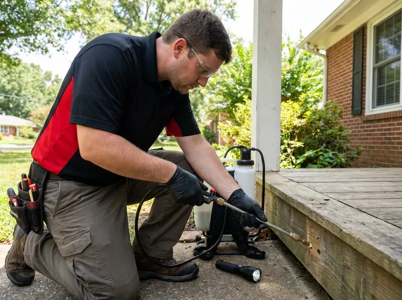 Carpenter Ant Structural Remediation in Little Rock,