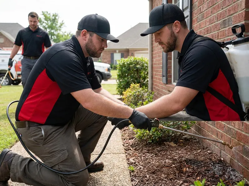 Exterior Perimeter Insect Barrier Defense in Little Rock, 