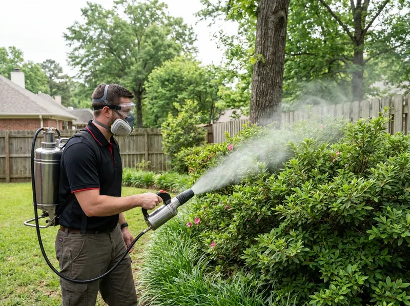 Mosquito Reduction & Foliage Mist Application in Little Rock, 